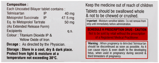 Telmaheal Beta 50 Tablet 10